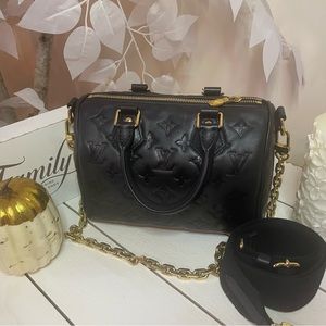 Louis Vuitton Empreinte speedy 22 lambskin
